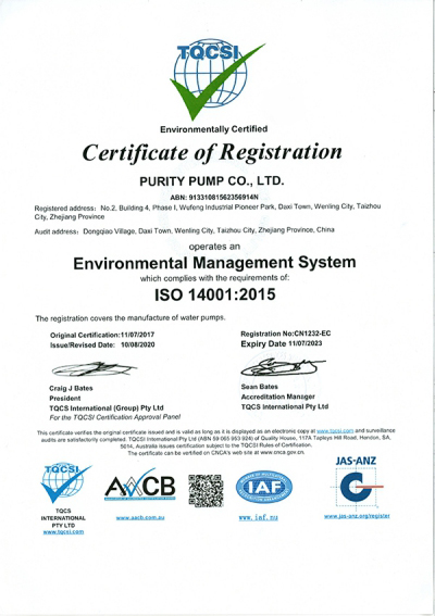 ISO14001 Systém environmentálneho manažérstva